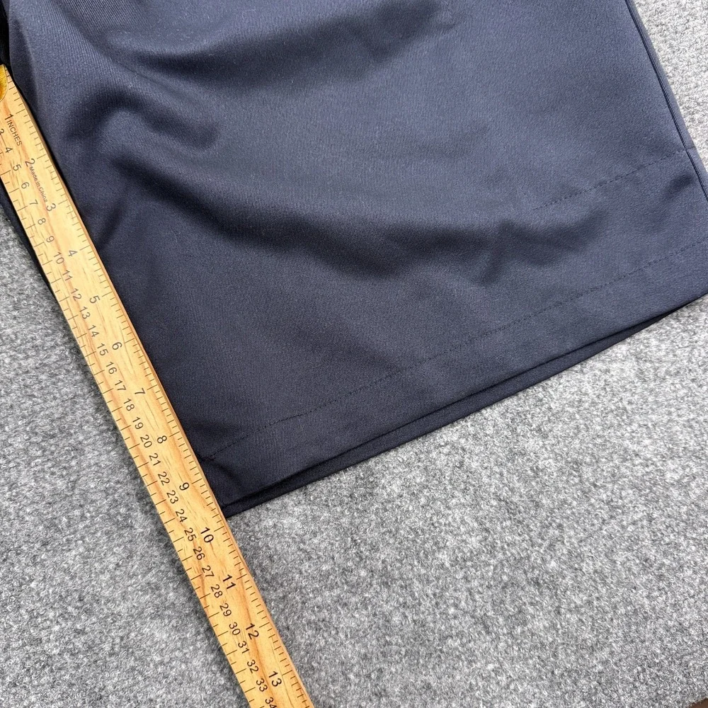 IZOD Golf Shorts Mens 36 Navy Blue Cargo XFG Performance Classic Zip Pocket
